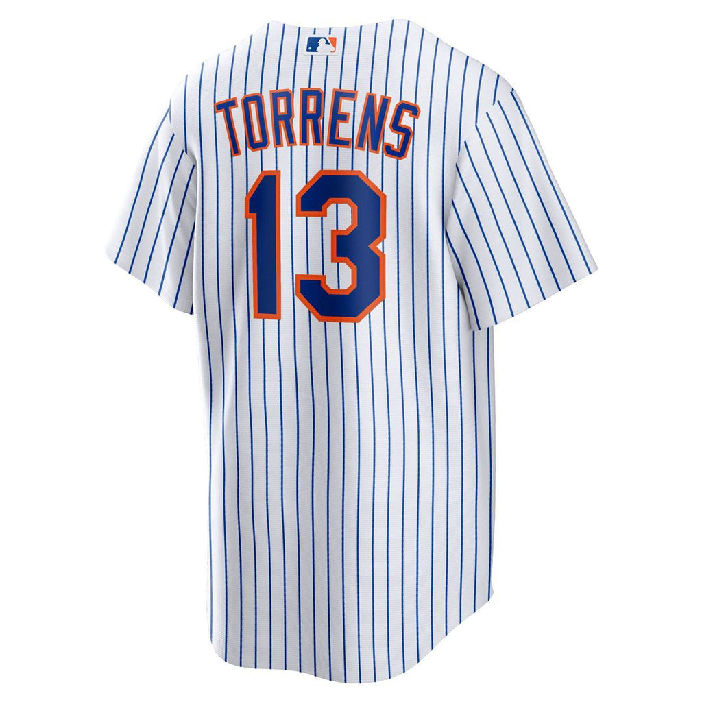 New York Mets Luis Torrens Nike Home Replica Jersey - White Team Jersey Sports Fan Apparel