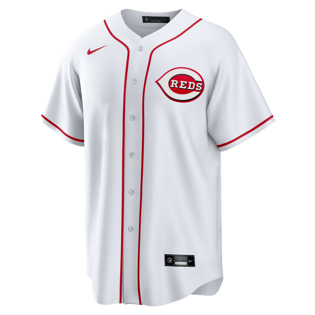 Cincinnati Reds Eugenio Suárez Nike Home Replica Jersey - White Team Jersey Sports Fan Apparel
