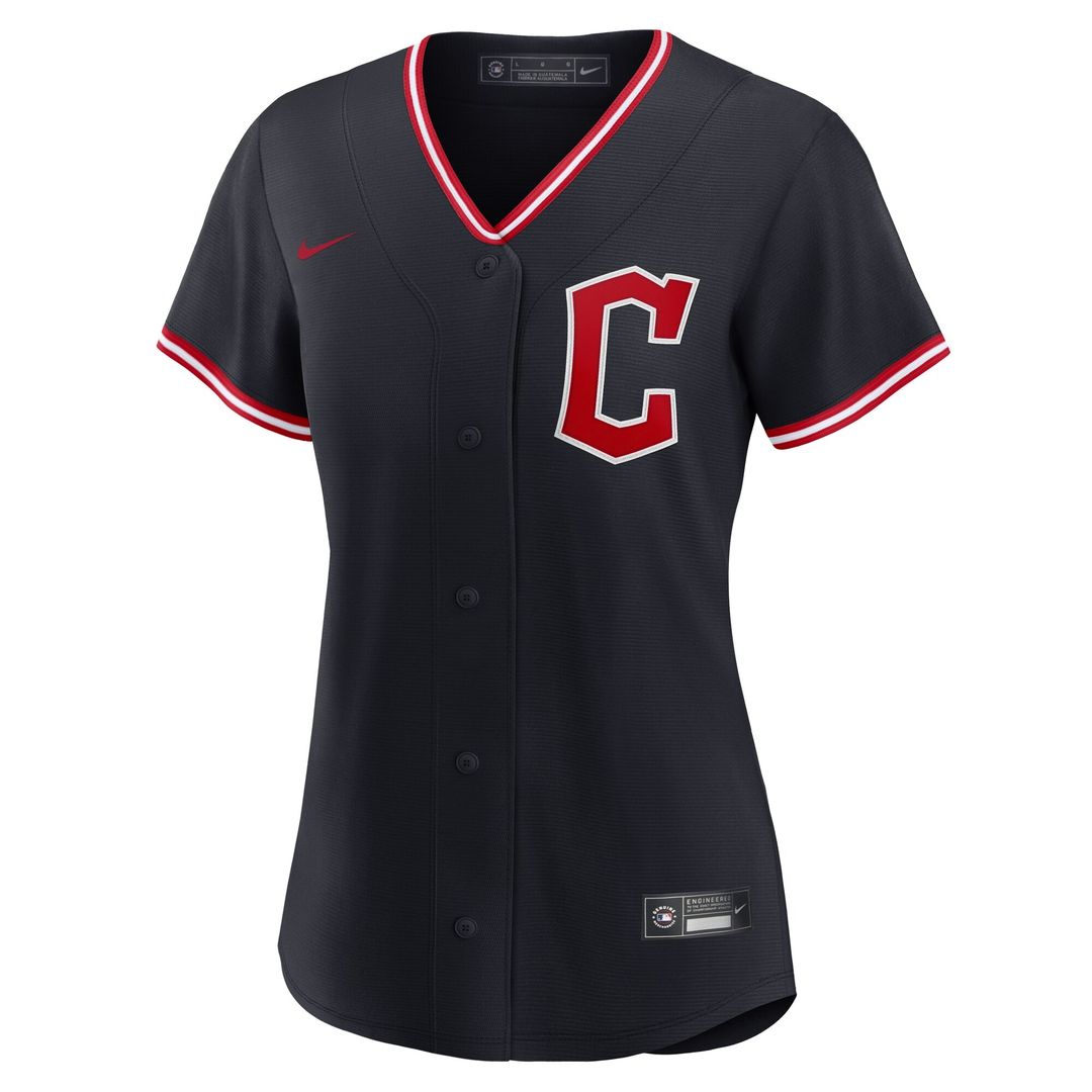 Cleveland Guardians Nike Women's Alternate 2 Replica Jersey - Red Team Jersey Sports Fan Apparel