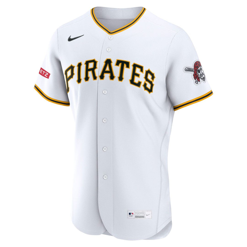 Pittsburgh Pirates Nike Home Authentic Jersey - White Team Jersey Sports Fan Apparel