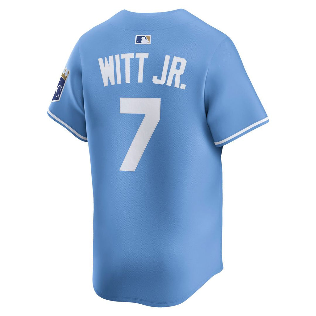 Kansas City Royals Bobby Witt Jr. Nike Alternate Limited Player Jersey - Light Blue Team Jersey Sports Fan Apparel