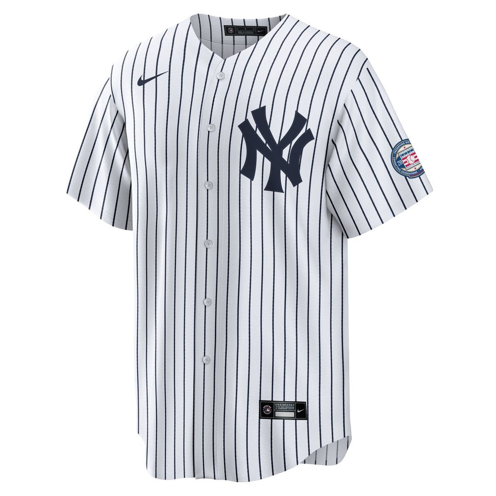 New York Yankees CC Sabathia Nike 2025 Baseball Hall of Fame Name & Number Retired Replica Jersey - White Team Jersey Sports Fan Apparel