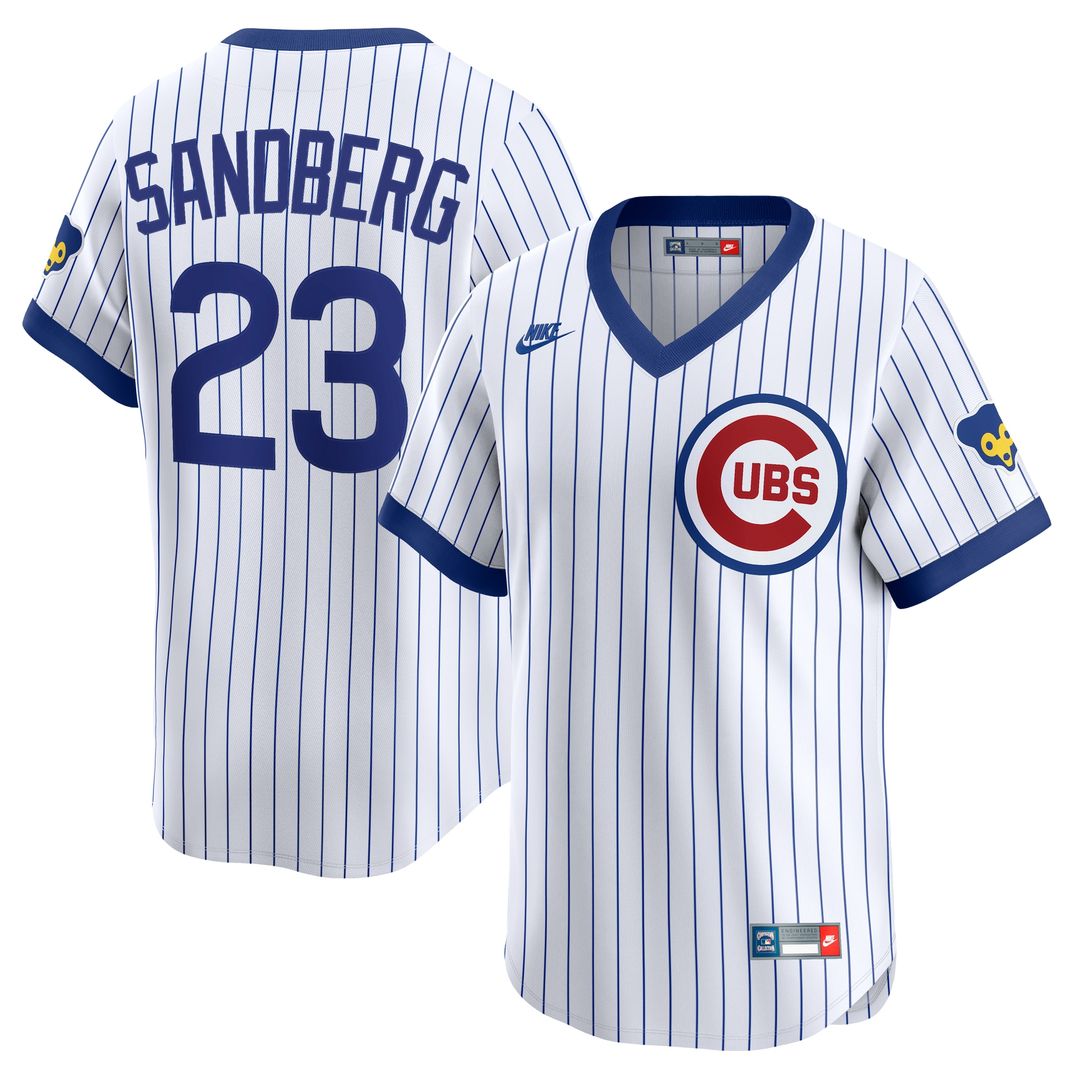 Chicago Cubs Ryne Sandberg Nike Throwback Cooperstown Limited Jersey - Royal Team Jersey Sports Fan Apparel