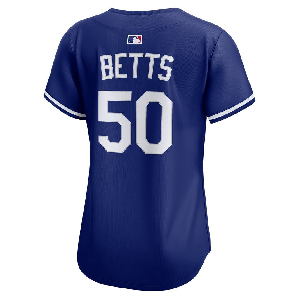 Los Angeles Dodgers Mookie Betts Nike Women's Alternate 2 Limited Player Jersey - Royal Team Jersey Sports Fan Apparel
