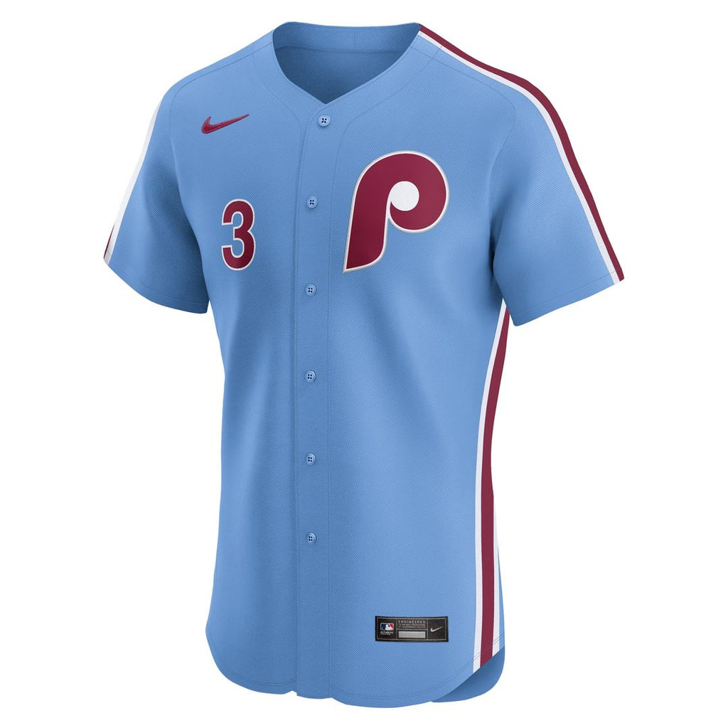 Philadelphia Phillies Bryce Harper Nike Alternate Elite Jersey - Light Blue Team Jersey Sports Fan Apparel