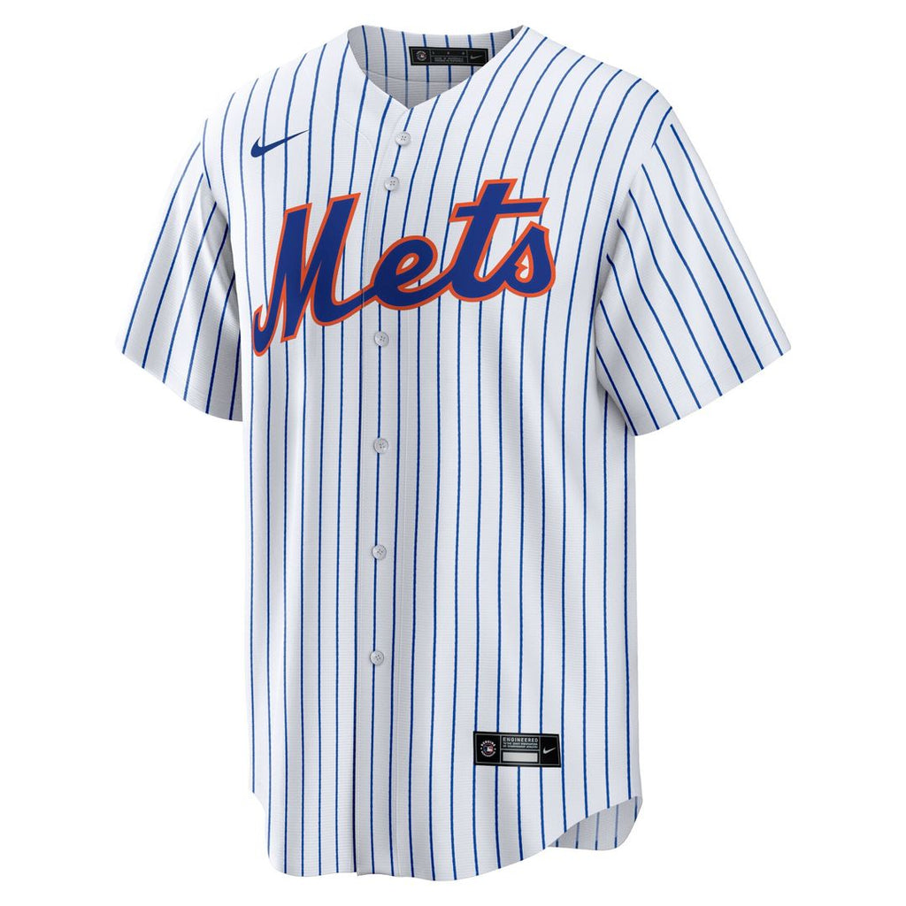 New York Mets Nike Home Replica Team Jersey - White Team Jersey Sports Fan Apparel