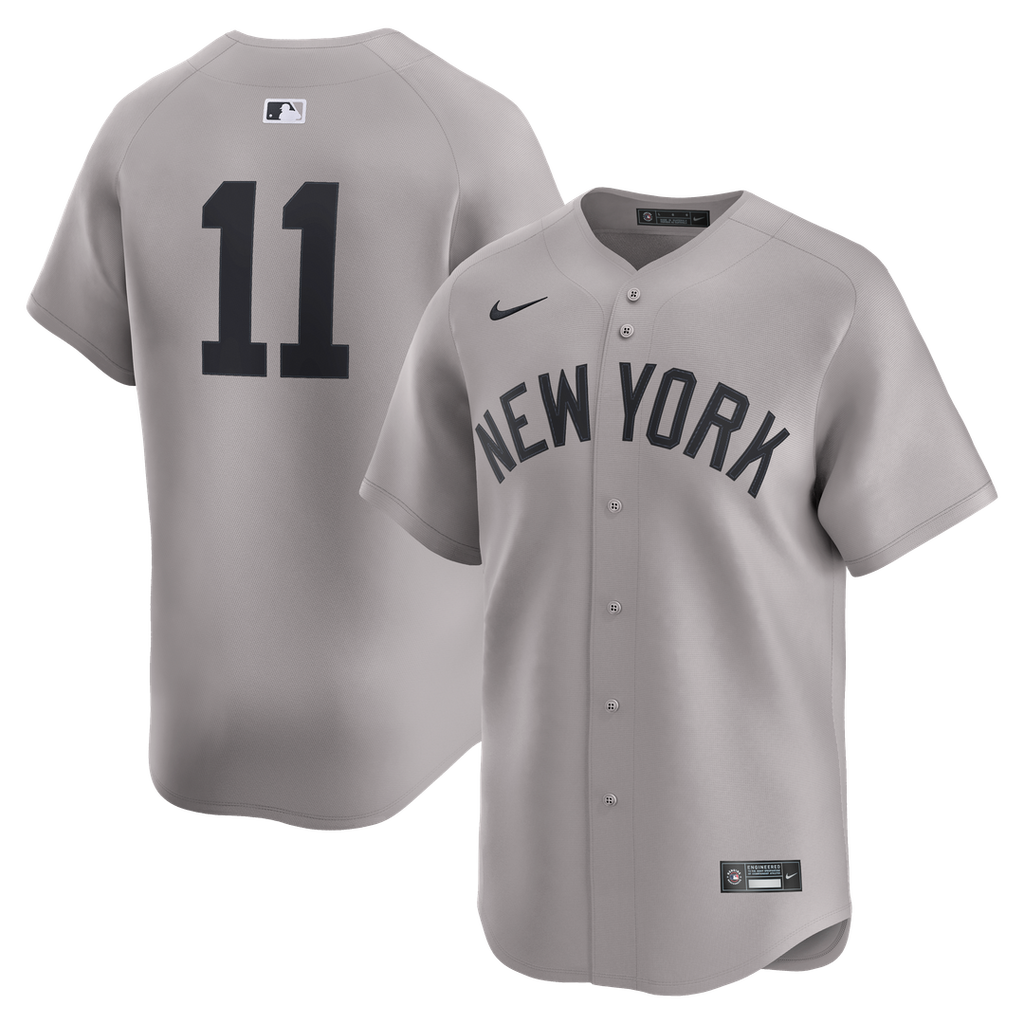 New York Yankees Anthony Volpe Nike Road Limited Player Jersey - Gray Team Jersey Sports Fan Apparel