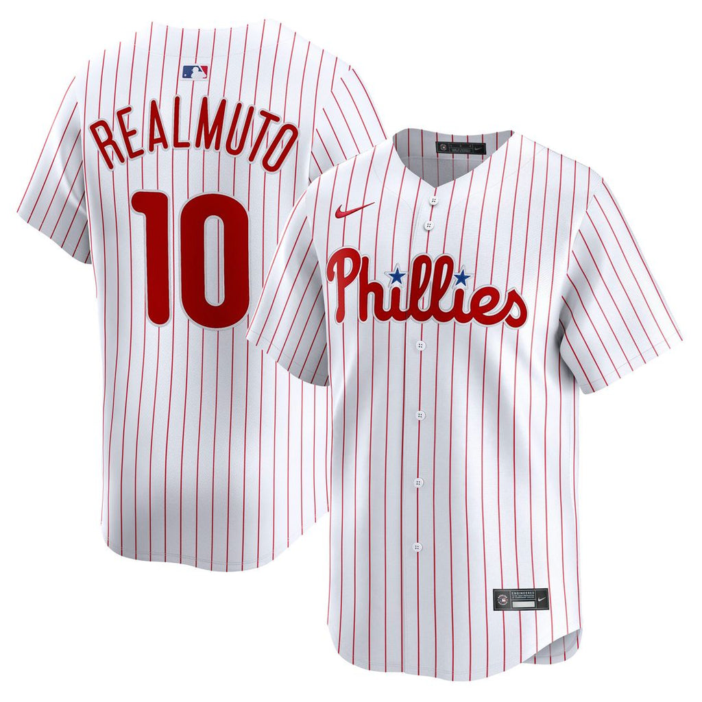 Philadelphia Phillies J.T. Realmuto Nike Home Limited Player Jersey - White Team Jersey Sports Fan Apparel