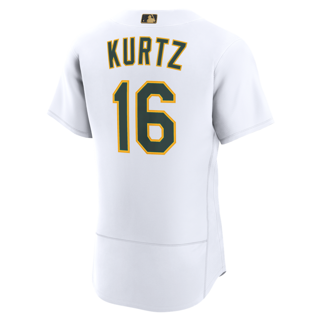 Athletics Nick Kurtz Nike MLB Awards Authentic Jersey - White Team Jersey Sports Fan Apparel