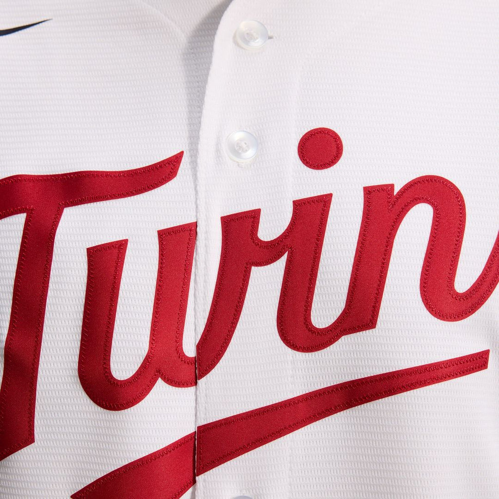 Minnesota Twins Nike Home Replica Team Jersey - White Team Jersey Sports Fan Apparel
