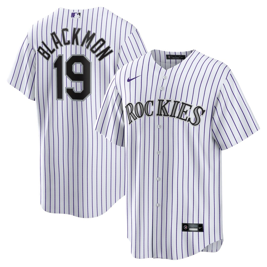 Colorado Rockies Charlie Blackmon Nike Home Replica Player Name Jersey - White Team Jersey Sports Fan Apparel