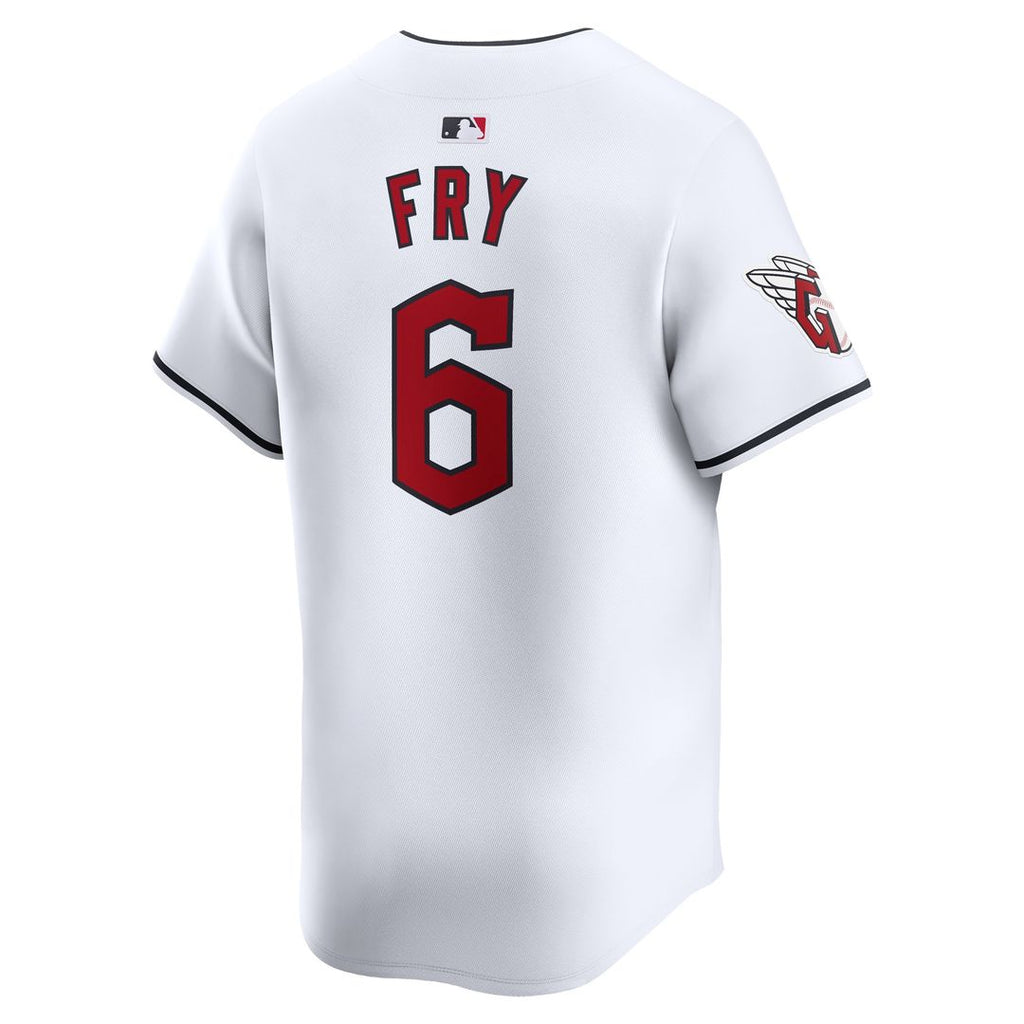 Cleveland Guardians David Fry Nike Home Limited Player Jersey - White Team Jersey Sports Fan Apparel