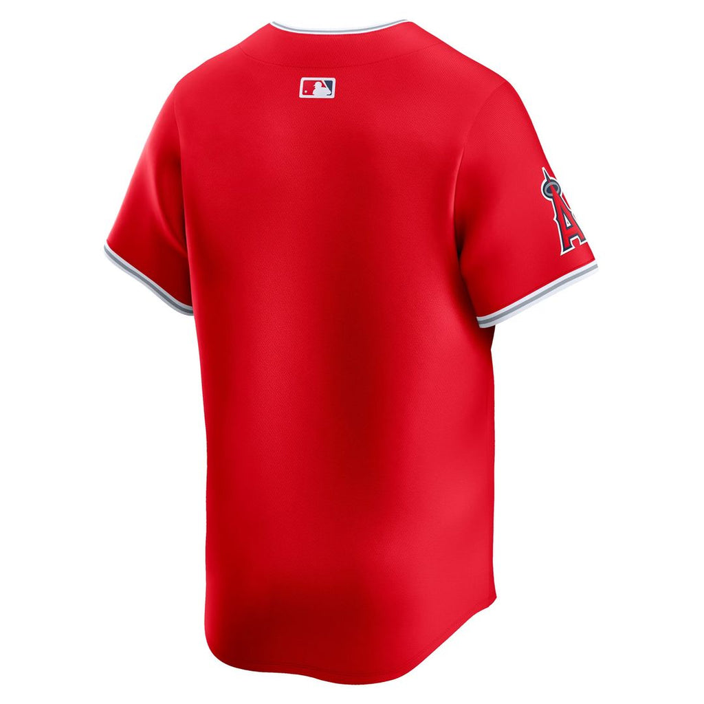 Los Angeles Angels Nike Alternate Limited Jersey - Red Team Jersey Sports Fan Apparel