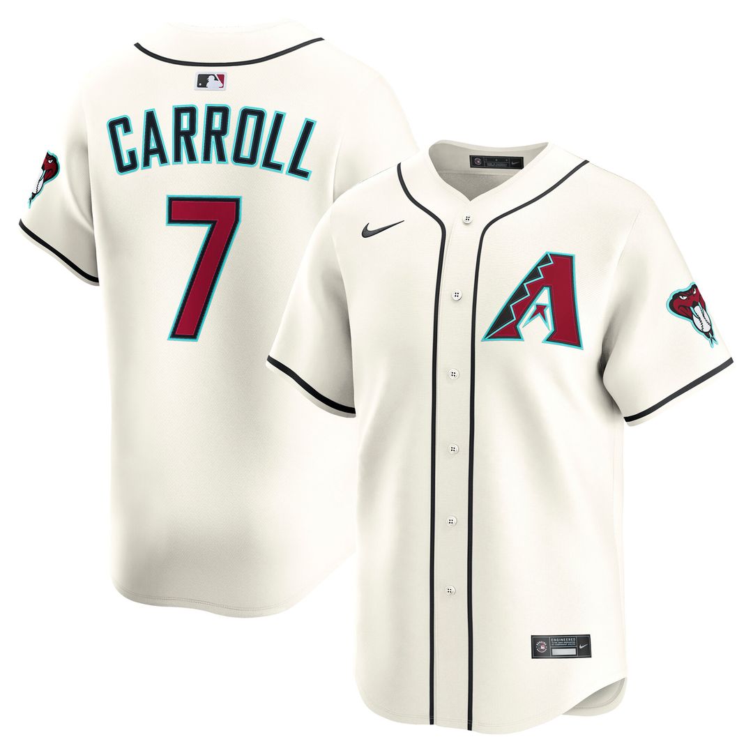 Arizona Diamondbacks Corbin Carroll Nike Road Limited Player Jersey - Gray Team Jersey Sports Fan Apparel