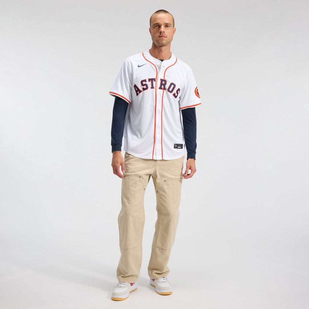 Houston Astros Nike Home Limited Jersey - White Team Jersey Sports Fan Apparel