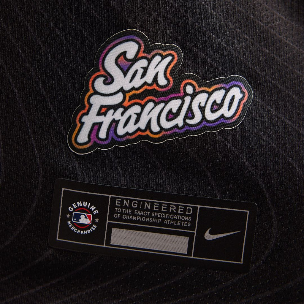 San Francisco Giants Matt Chapman Nike Women's 2025 City Connect Limited Jersey - Anthracite Team Jersey Sports Fan Apparel
