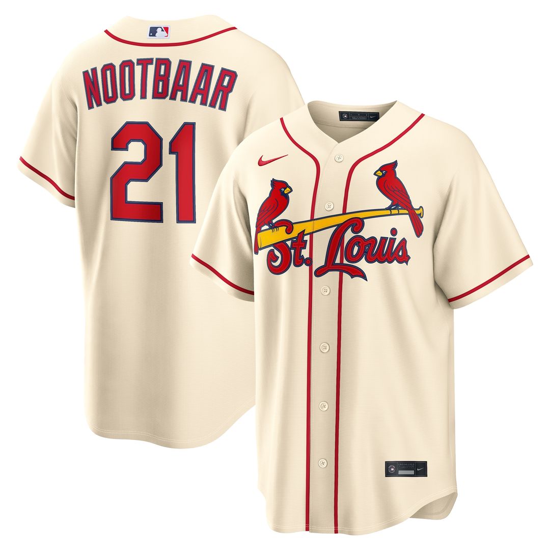 St. Louis Cardinals Lars Nootbaar Nike Alternate Replica Jersey - Light Blue Team Jersey Sports Fan Apparel