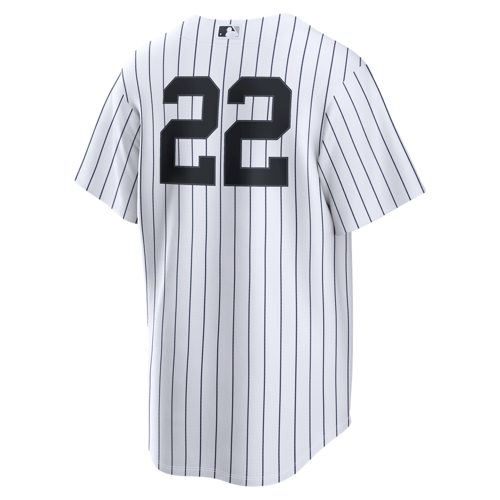 New York Yankees Ben Rice Nike Home Replica Jersey - White Team Jersey Sports Fan Apparel