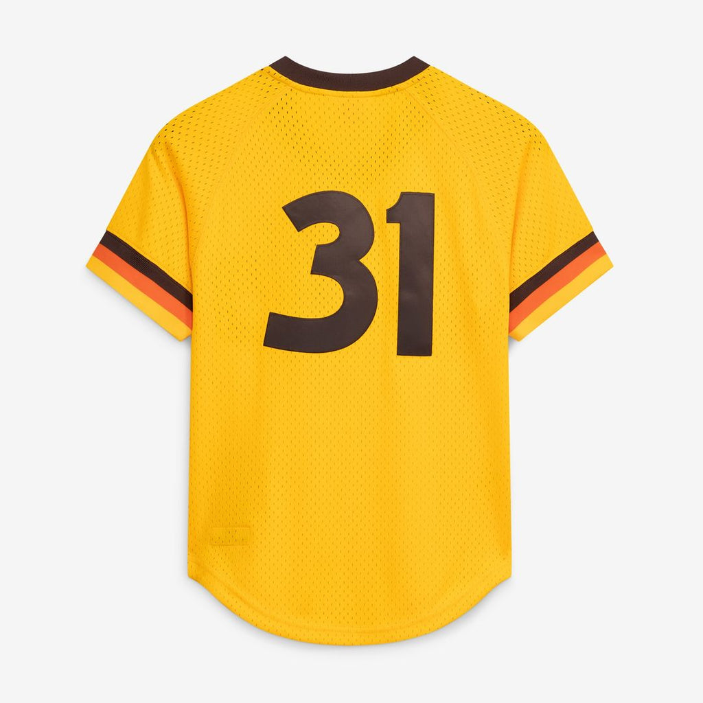 San Diego Padres Dave Winfield Mitchell & Ness Authentic Batting Practice Jersey - Gold Team Jersey Sports Fan Apparel