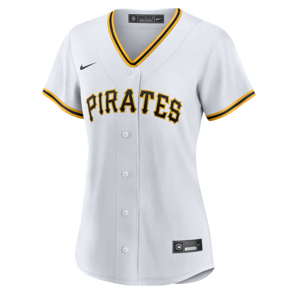 Pittsburgh Pirates Konnor Griffin Nike Women's Home Replica Jersey - White Team Jersey Sports Fan Apparel