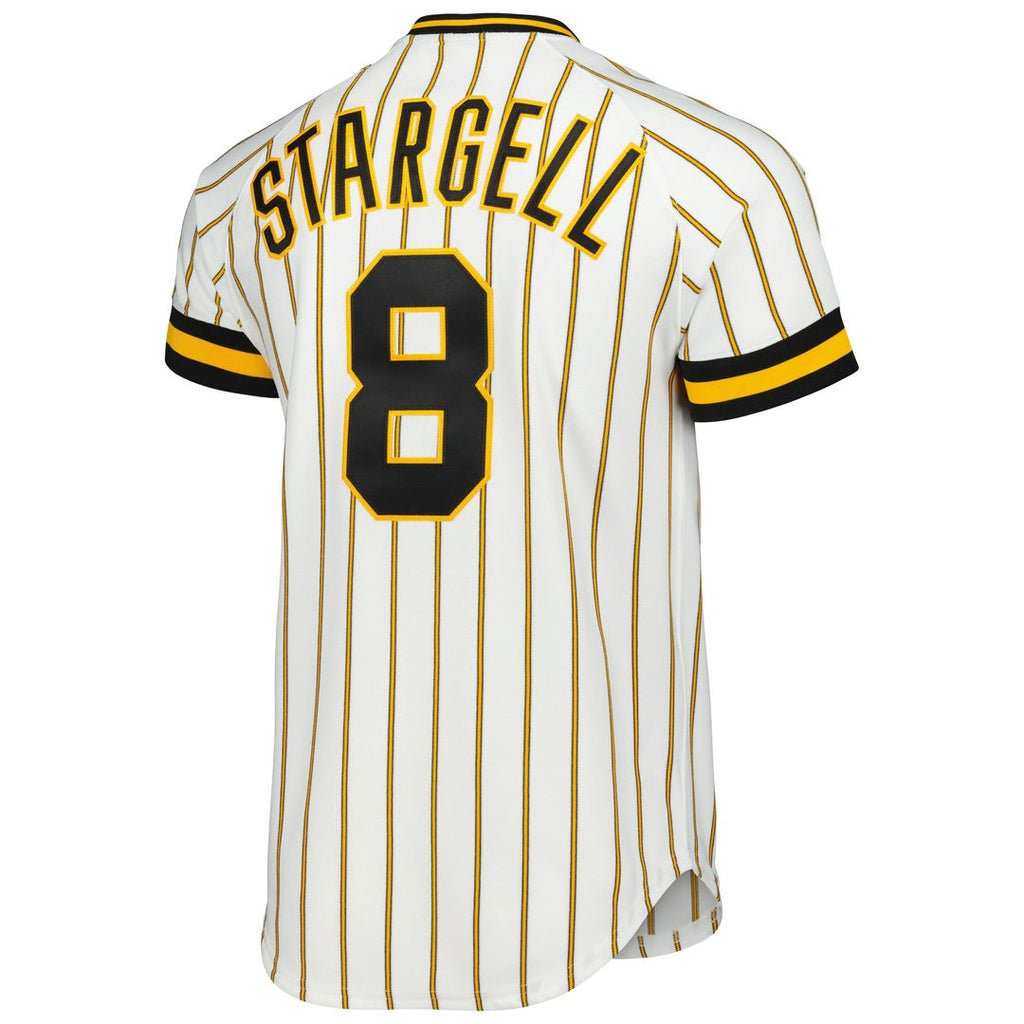 Pittsburgh Pirates Willie Stargell Mitchell & Ness 1979 Throwback Authentic Jersey - Gold Team Jersey Sports Fan Apparel