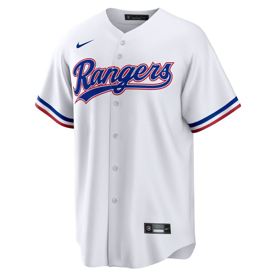 Texas Rangers Kyle Higashioka Nike Home Replica Jersey - White Team Jersey Sports Fan Apparel