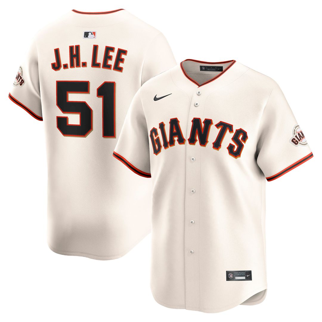 San Francisco Giants Jung Hoo Lee Nike Alternate Limited Player Jersey - Black Team Jersey Sports Fan Apparel