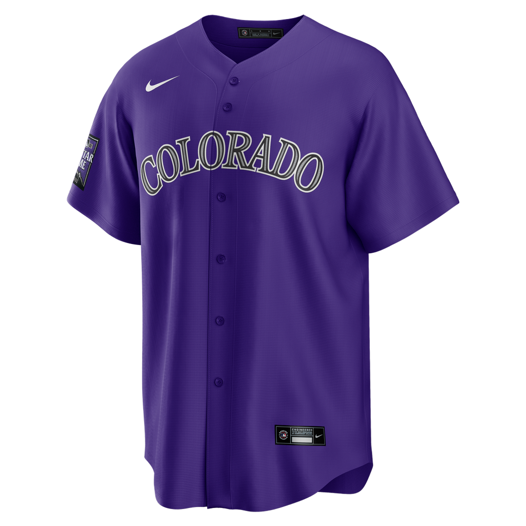 Colorado Rockies Nike Alternate Replica Team Jersey - Purple Team Jersey Sports Fan Apparel