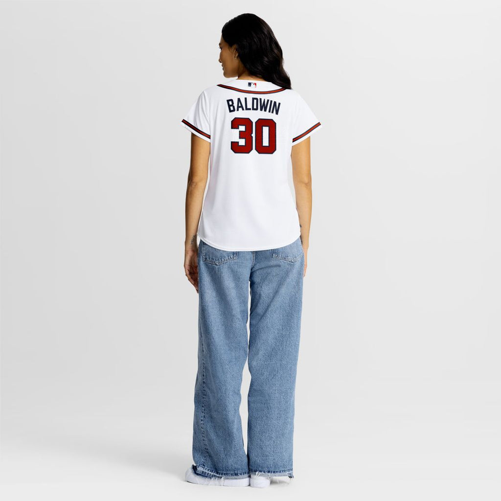 Atlanta Braves Drake Baldwin Nike Women's Home Replica Jersey - White Team Jersey Sports Fan Apparel
