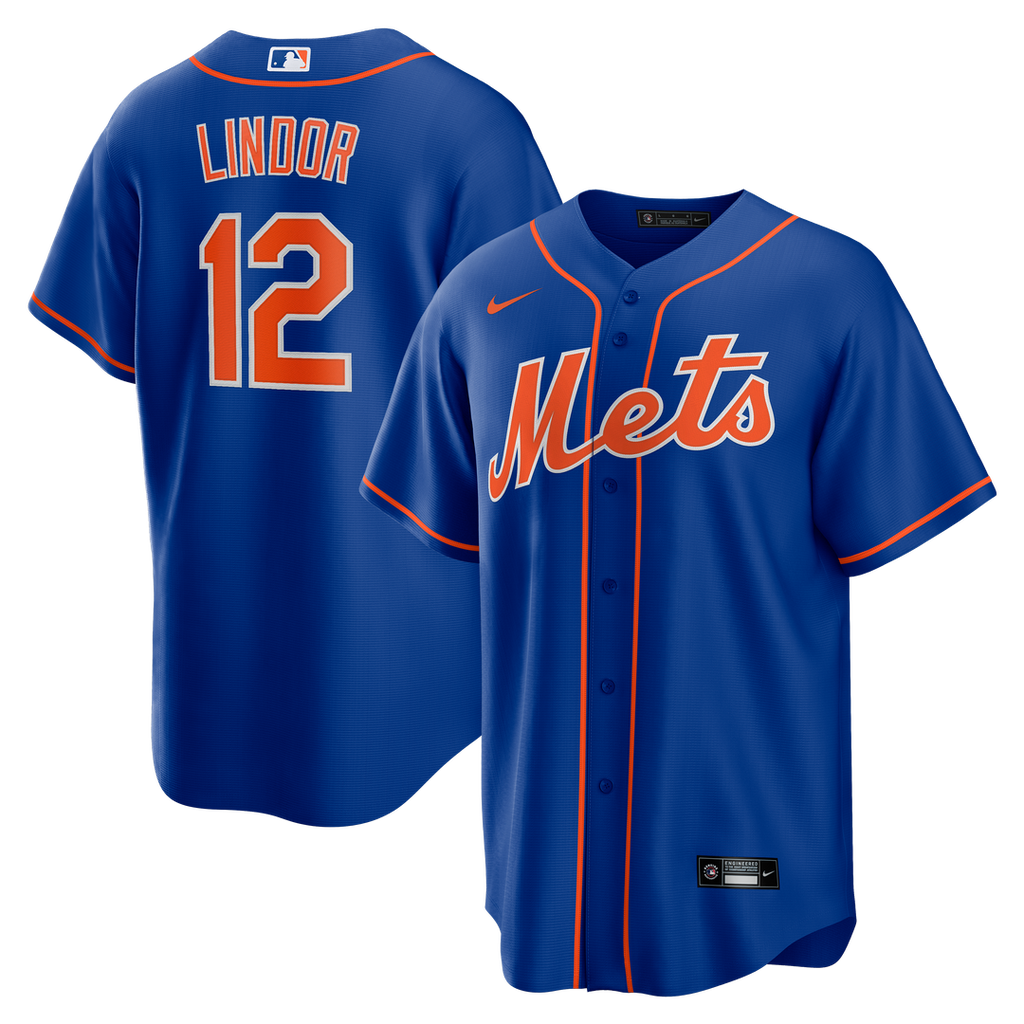 New York Mets Francisco Lindor Nike Alternate Replica Player Jersey - Royal Team Jersey Sports Fan Apparel
