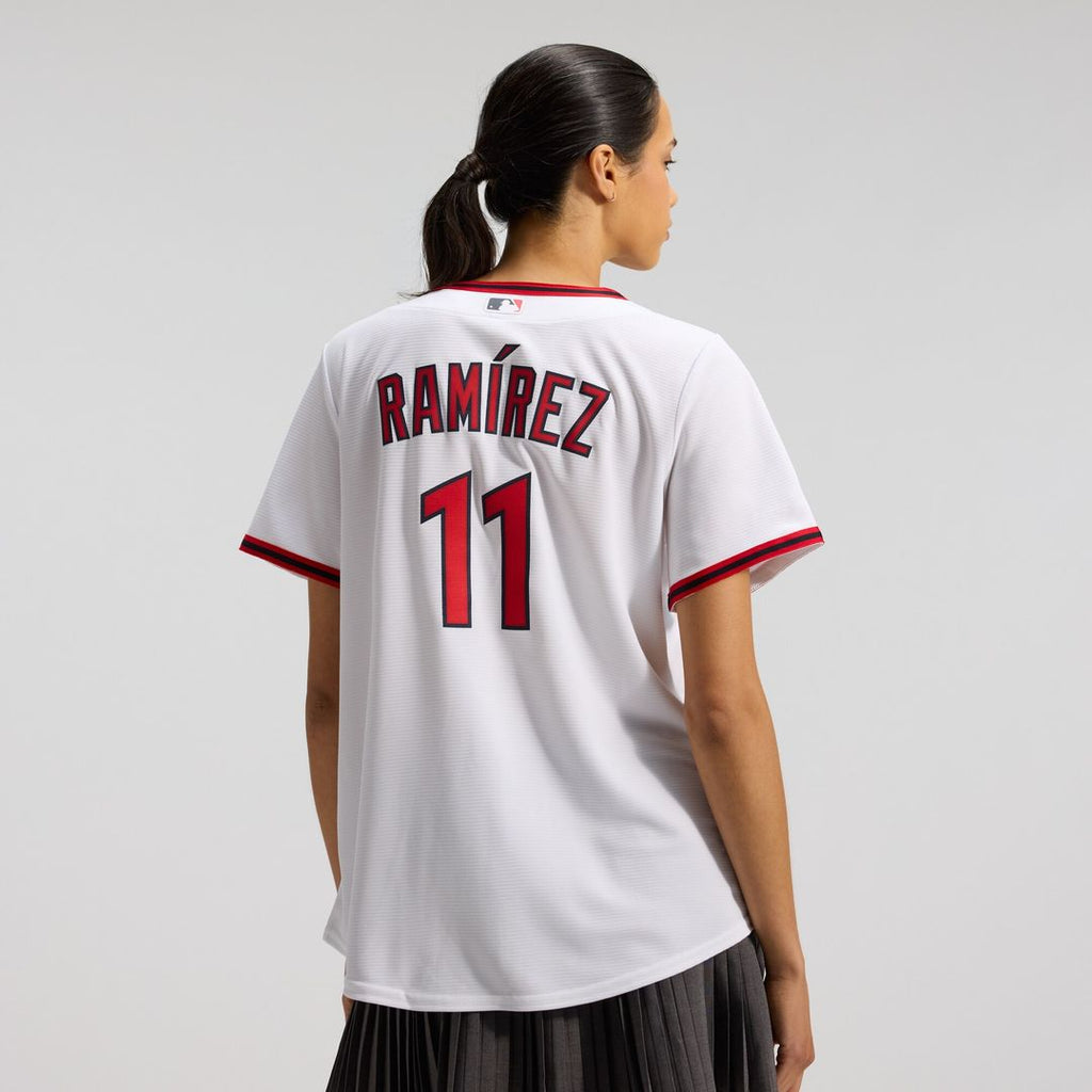 Cleveland Guardians José Ramírez Nike Women's Home Replica Jersey - White Team Jersey Sports Fan Apparel
