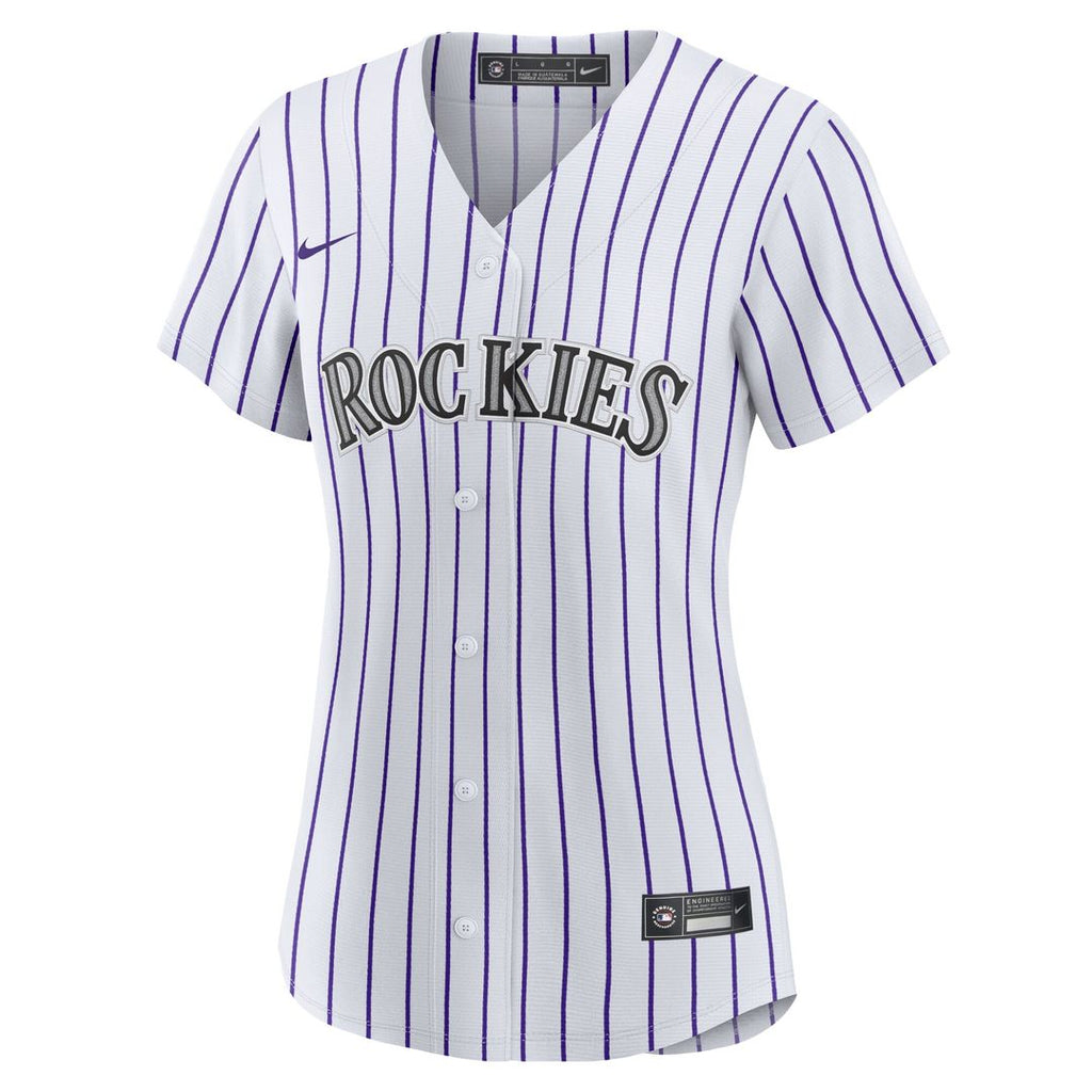 Colorado Rockies Mickey Moniak Nike Women's Home Replica Jersey - White Team Jersey Sports Fan Apparel