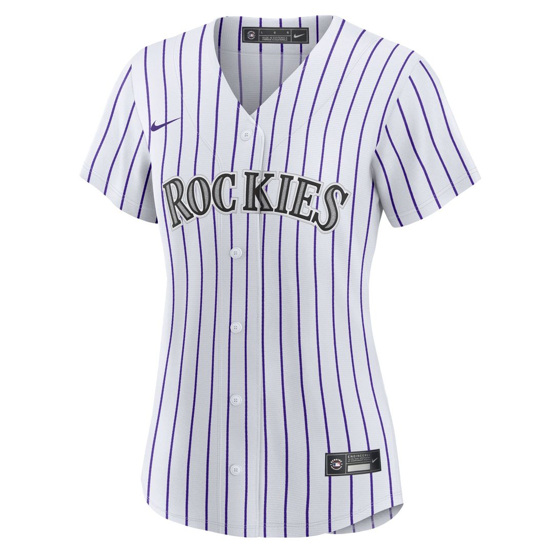 Colorado Rockies Mickey Moniak Nike Women's Home Replica Jersey - White Team Jersey Sports Fan Apparel