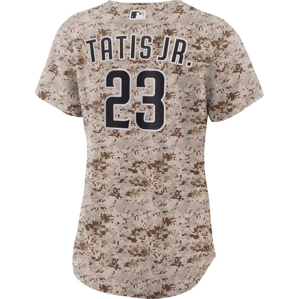 San Diego Padres Fernando Tatis Jr. Nike Women's USMC Alternate Replica Player Jersey - Camo Team Jersey Sports Fan Apparel