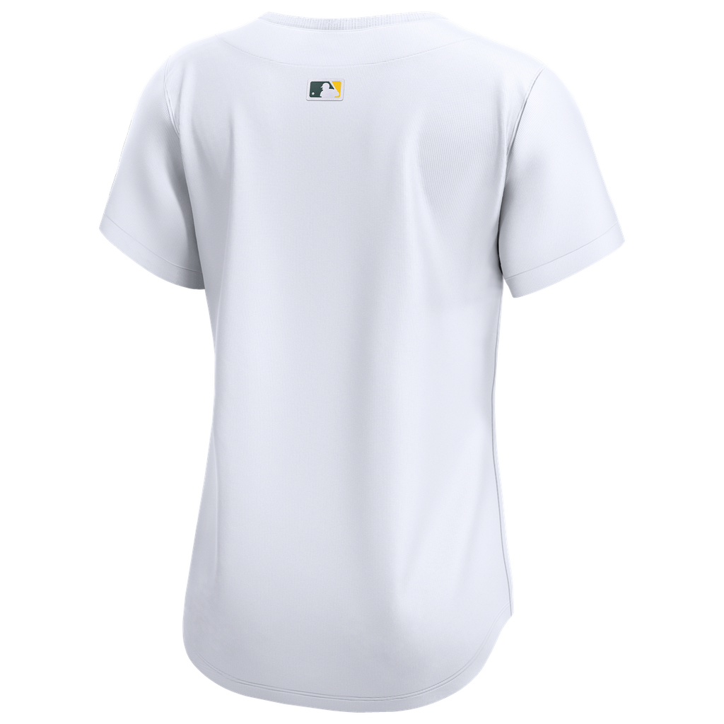 Athletics Nike Women's Home Replica Team Jersey - White Team Jersey Sports Fan Apparel