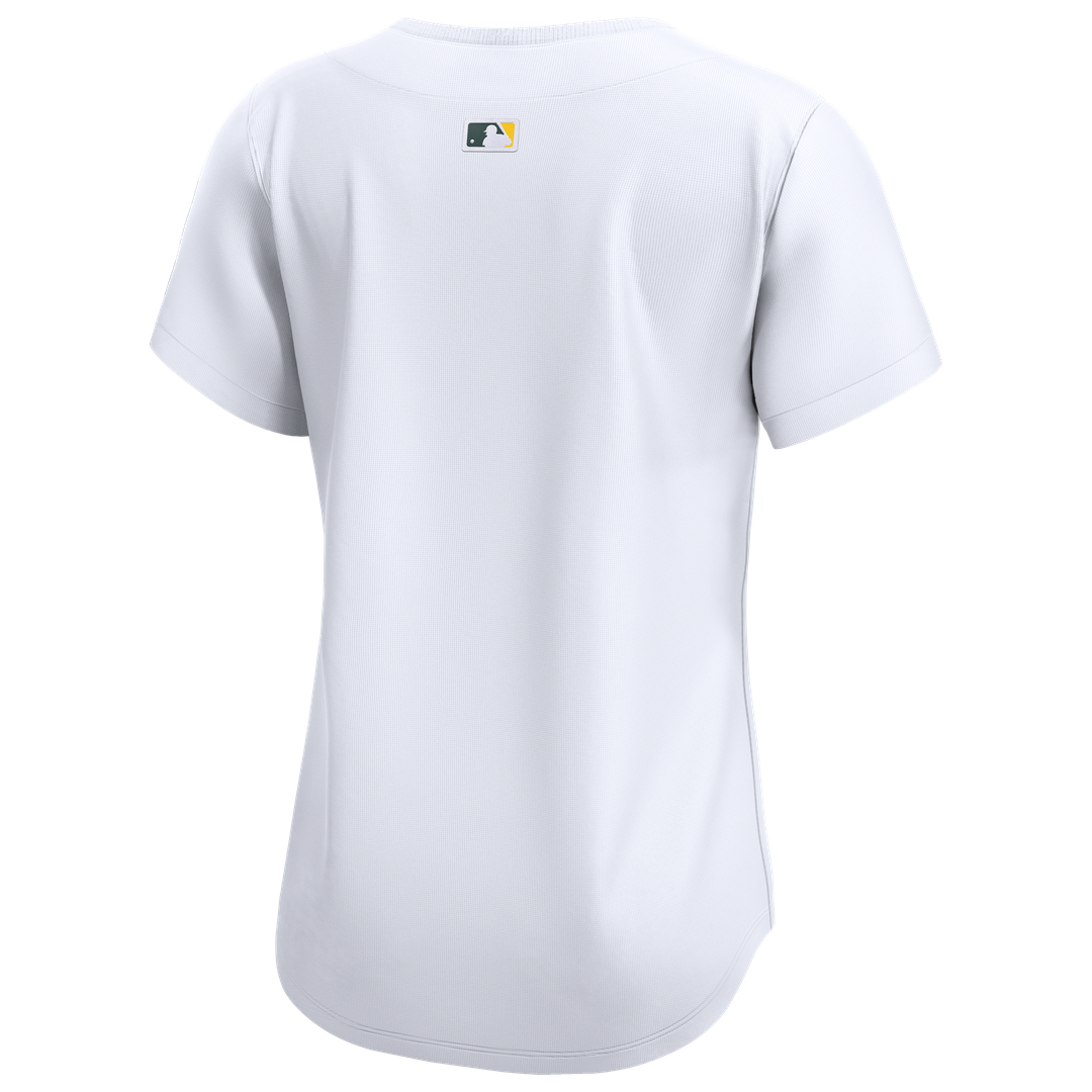 Athletics Nike Women's Home Replica Team Jersey - White Team Jersey Sports Fan Apparel