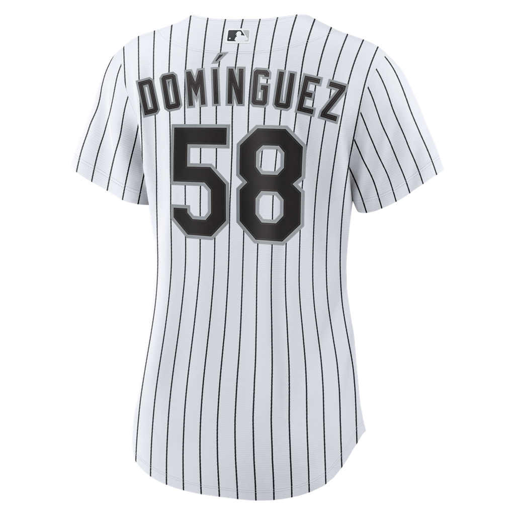 Chicago White Sox Seranthony Domínguez Nike Women's Home Replica Jersey - White Team Jersey Sports Fan Apparel
