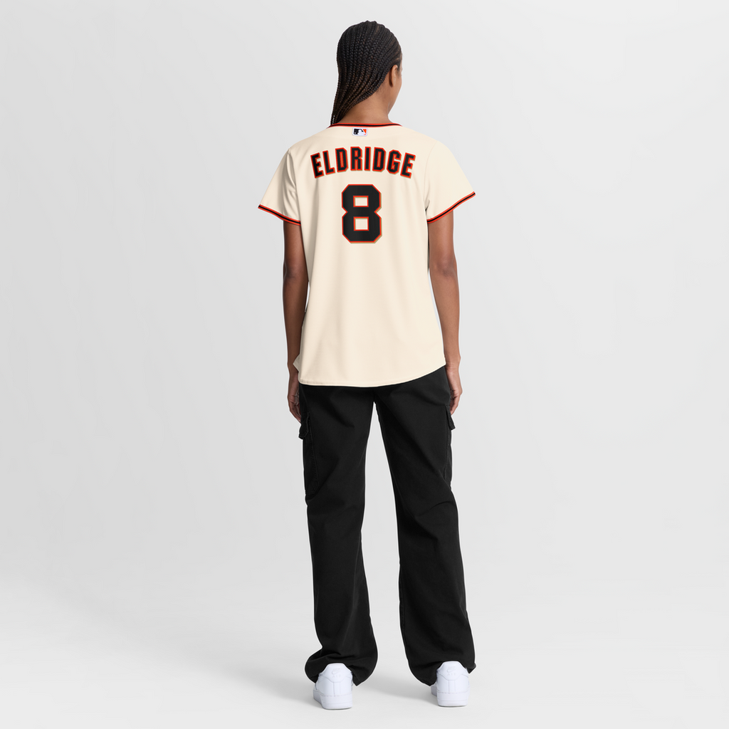 San Francisco Giants Bryce Eldridge Nike Women's Home Replica Jersey - Cream Team Jersey Sports Fan Apparel