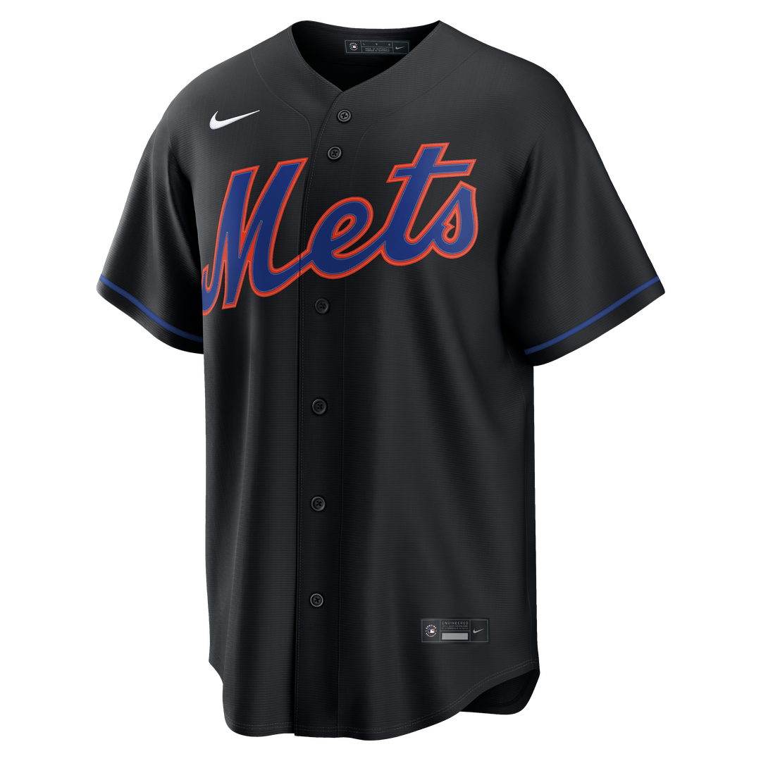 New York Mets Juan Soto Nike Alternate Replica Jersey - Black Team Jersey Sports Fan Apparel
