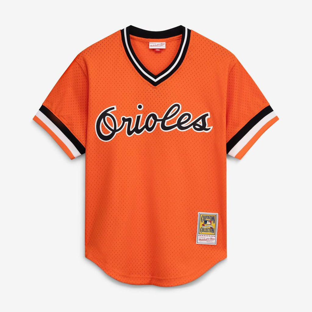 Baltimore Orioles Cal Ripken Jr. Mitchell & Ness Authentic Batting Practice Jersey - White Team Jersey Sports Fan Apparel