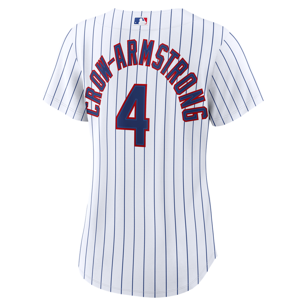 Chicago Cubs Pete Crow - Armstrong Nike Women's Home Replica Jersey - White Team Jersey Sports Fan Apparel