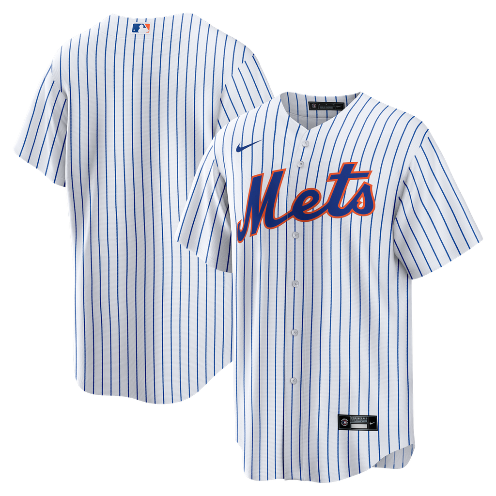 New York Mets Nike Home Big & Tall Replica Jersey - White Team Jersey Sports Fan Apparel