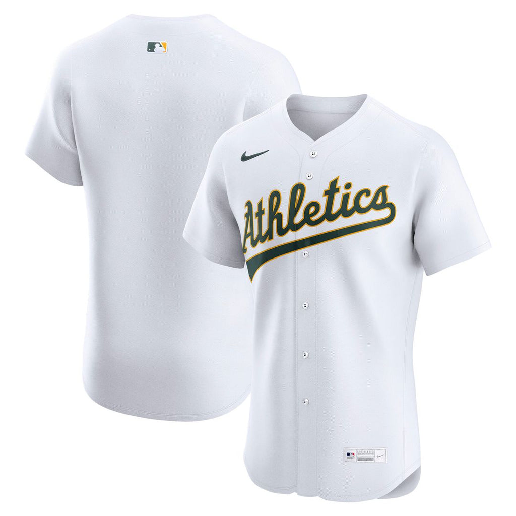 Athletics Nike Home Elite Jersey - White Team Jersey Sports Fan Apparel