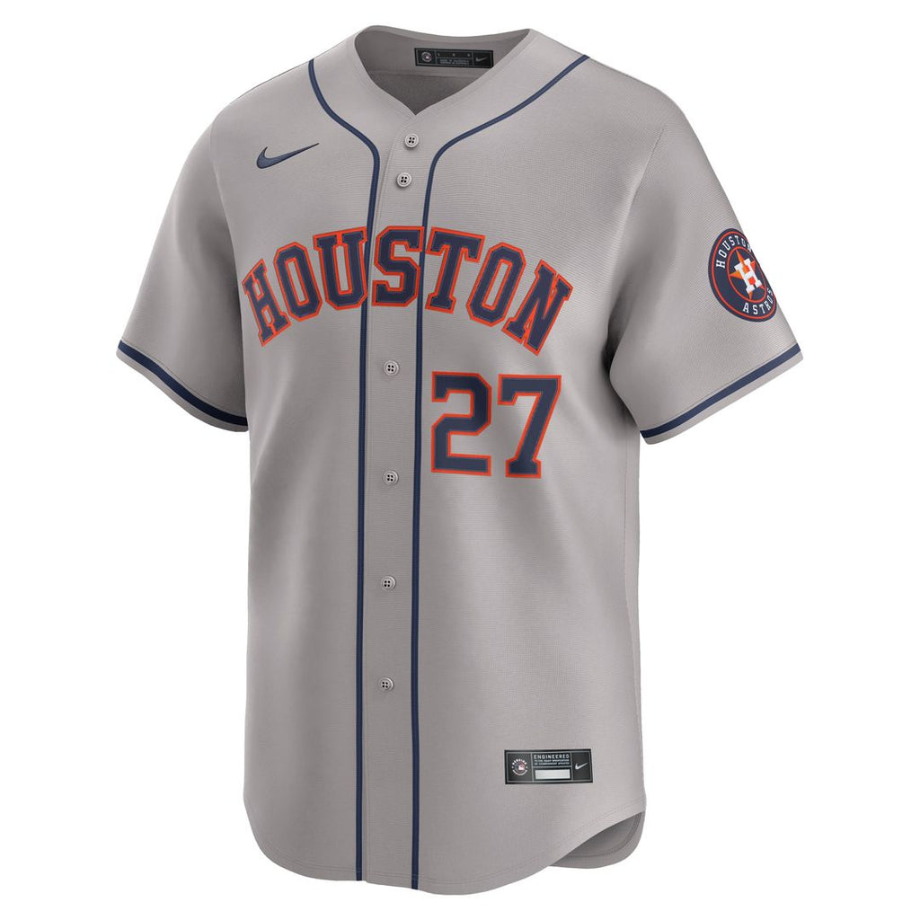 Houston Astros Jose Altuve Nike Road Limited Player Jersey - Gray Team Jersey Sports Fan Apparel