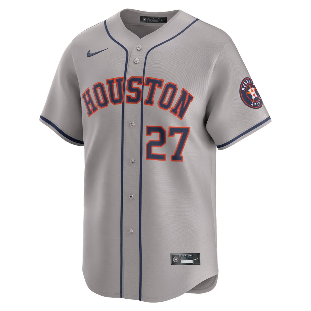 Houston Astros Jose Altuve Nike Home Limited Player Jersey - White Team Jersey Sports Fan Apparel