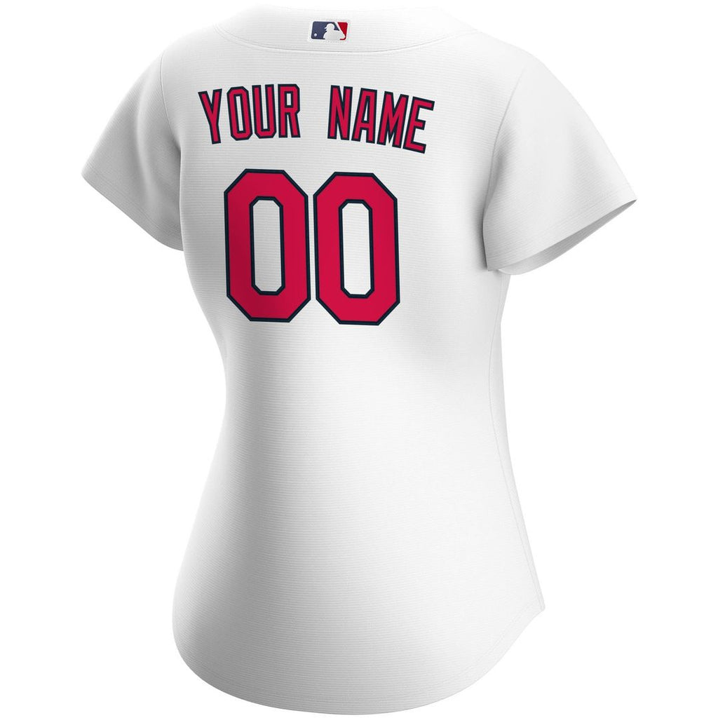 St. Louis Cardinals Nike Women's Home Replica Custom Jersey - White Team Jersey Sports Fan Apparel