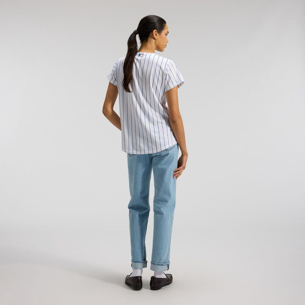 New York Mets Nike Women's Home Replica Team Jersey - White Team Jersey Sports Fan Apparel