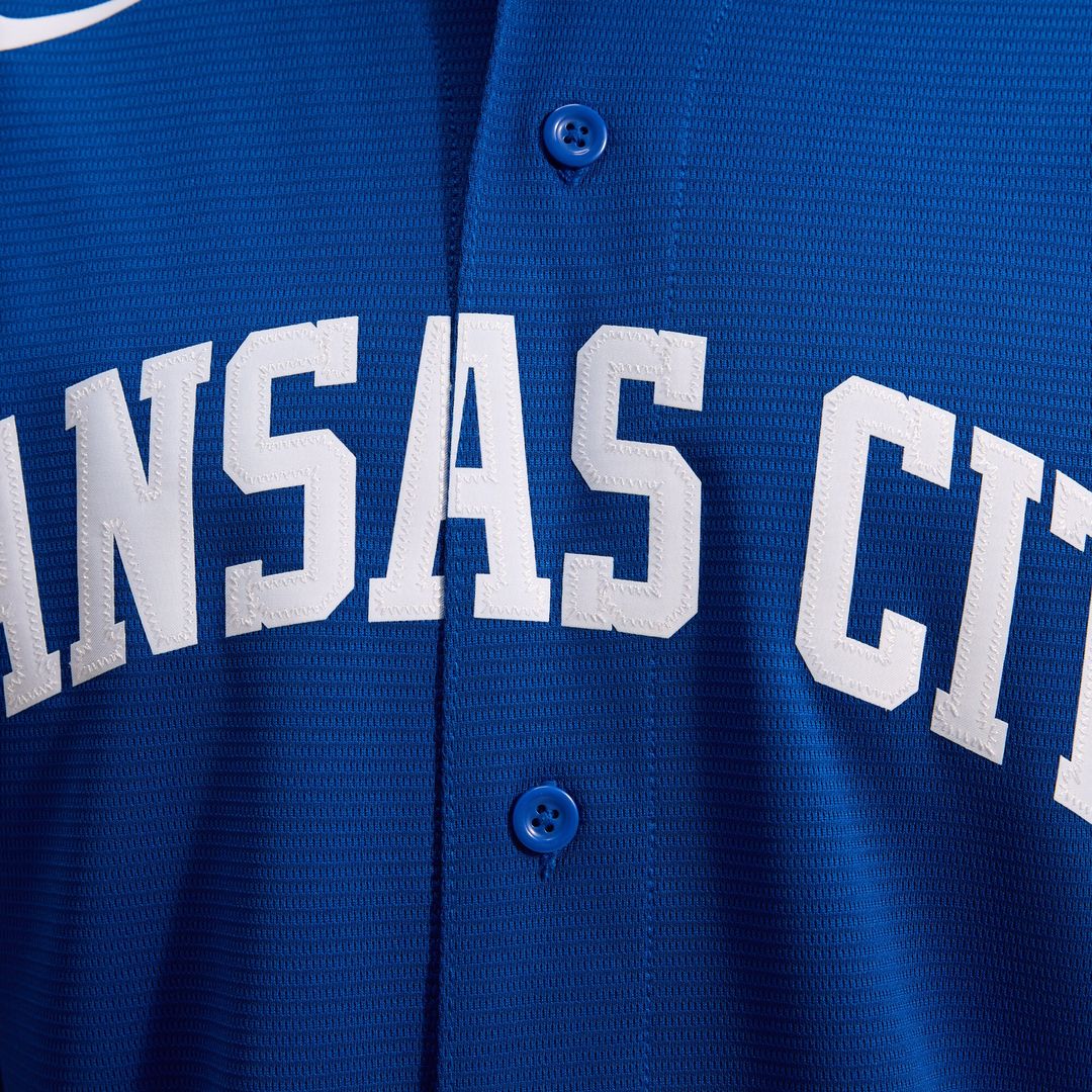 Kansas City Royals Nike Road Replica Team Jersey - Gray Team Jersey Sports Fan Apparel