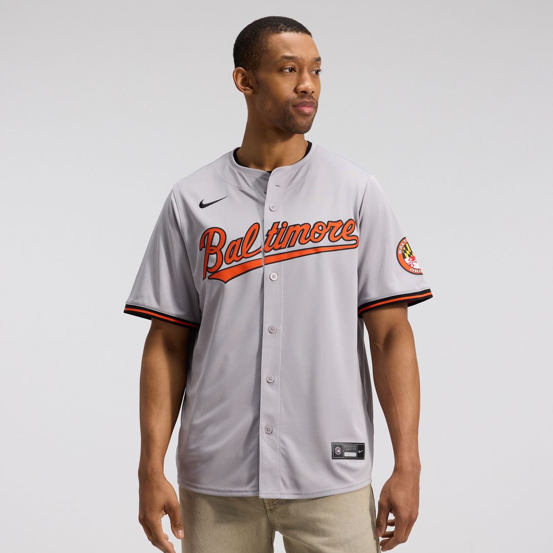 Baltimore Orioles Nike Road Limited Jersey - Gray Team Jersey Sports Fan Apparel