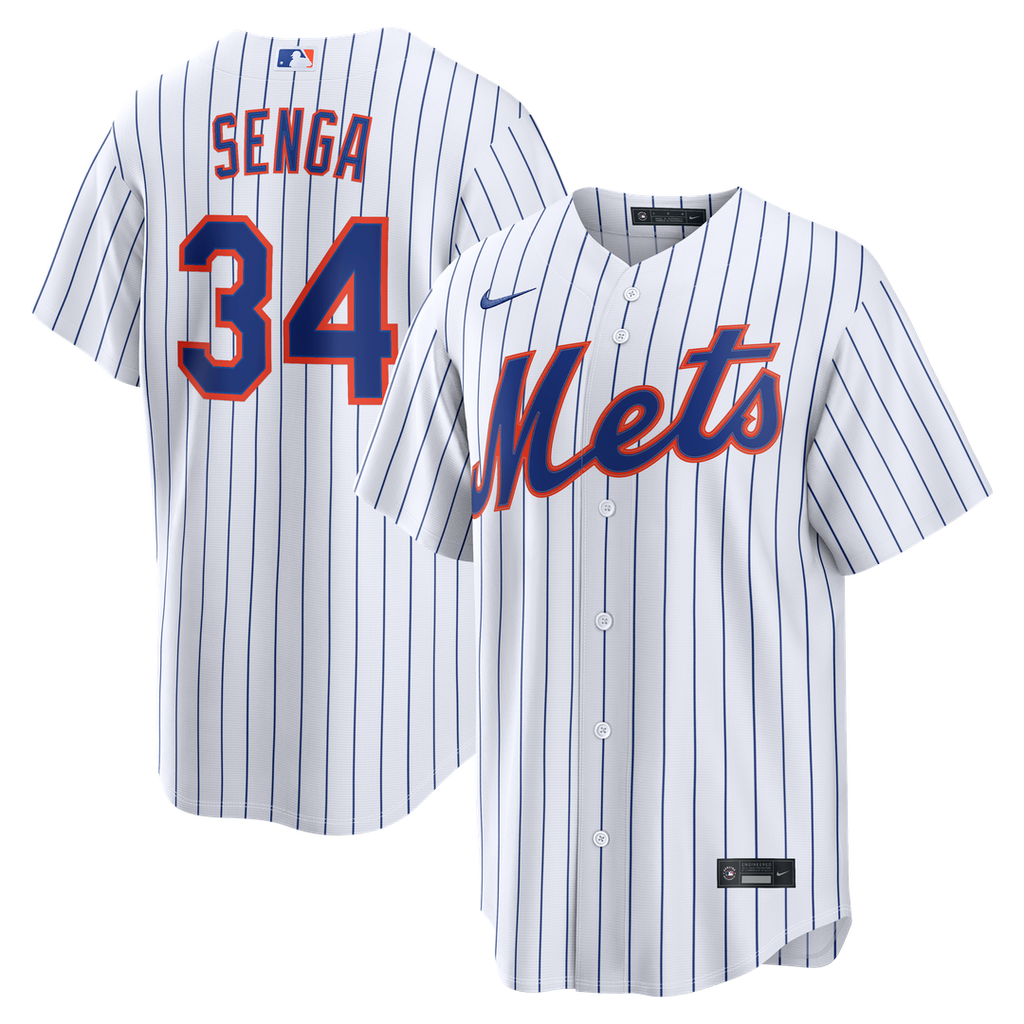 New York Mets Kodai Senga Nike Home Replica Jersey - White Team Jersey Sports Fan Apparel